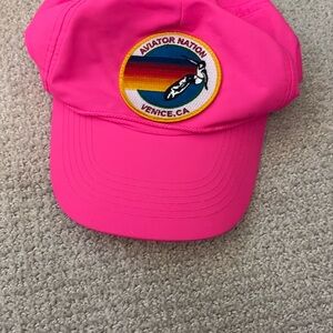 Aviator Nation Pink hat! Great condition!